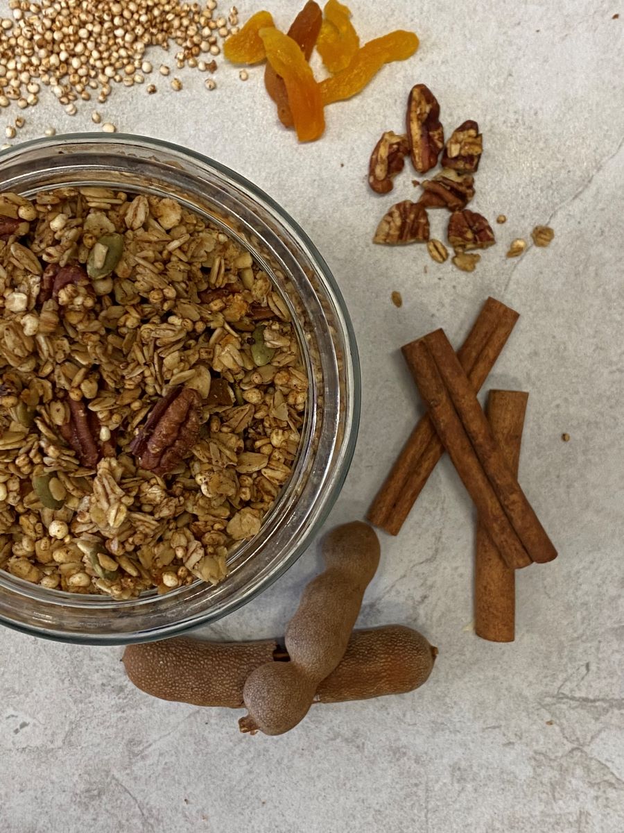 Tamarind, Apricot & Pecan Granola