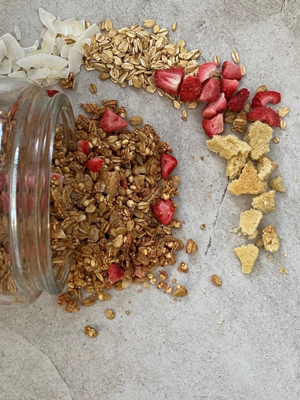Strawberry & Shortbread Granola