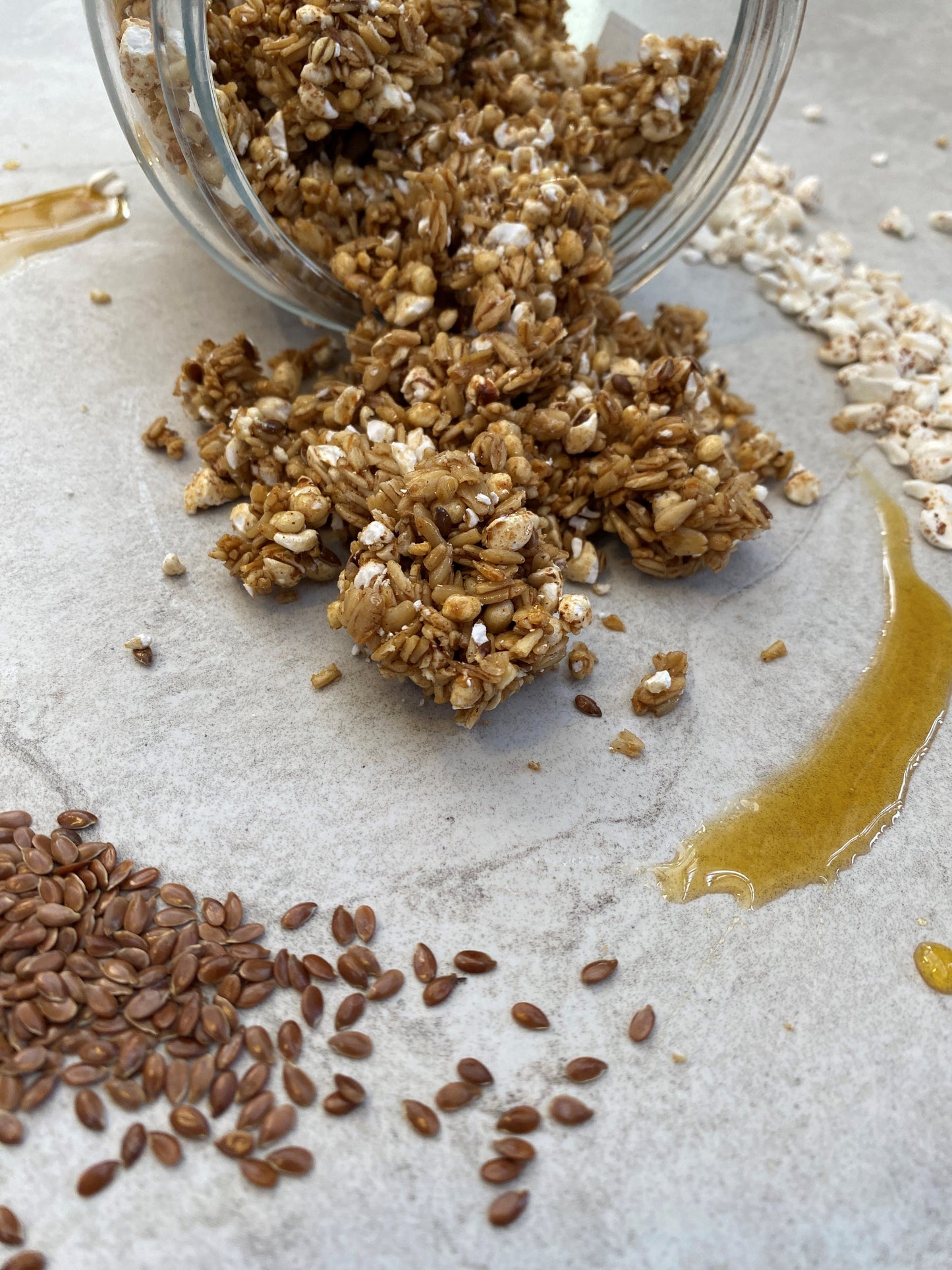 Dark Honey & Buckwheat Granola