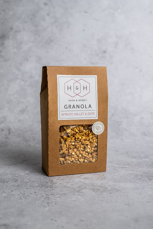 Apricot & Millet Granola (Vegan) - Husk & Honey London