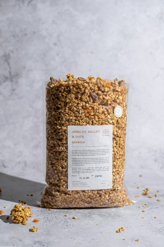 Apricot & Millet Granola (Vegan)