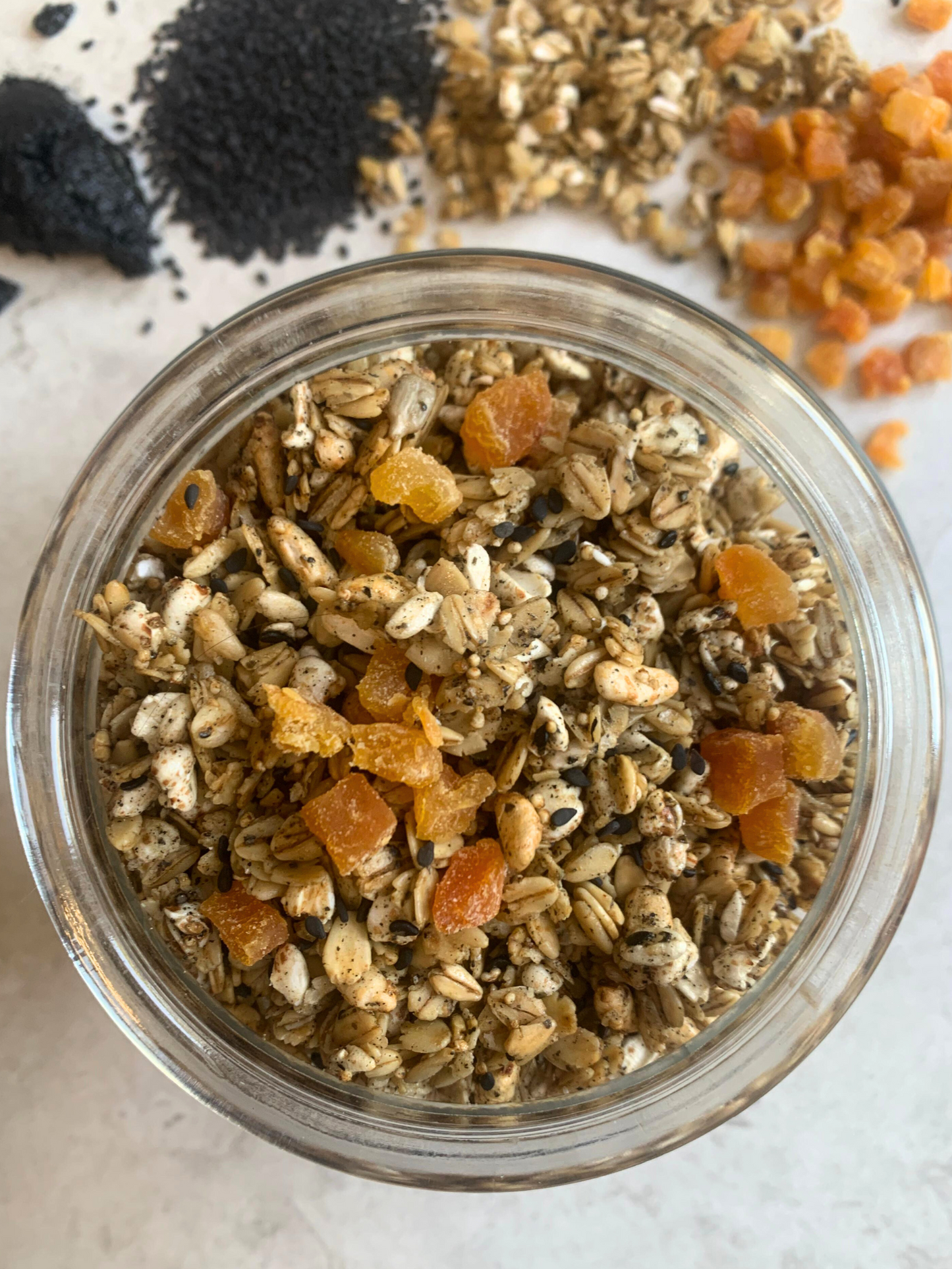 Black Sesame & Apricot Granola - JUST LAUNCHED ✨