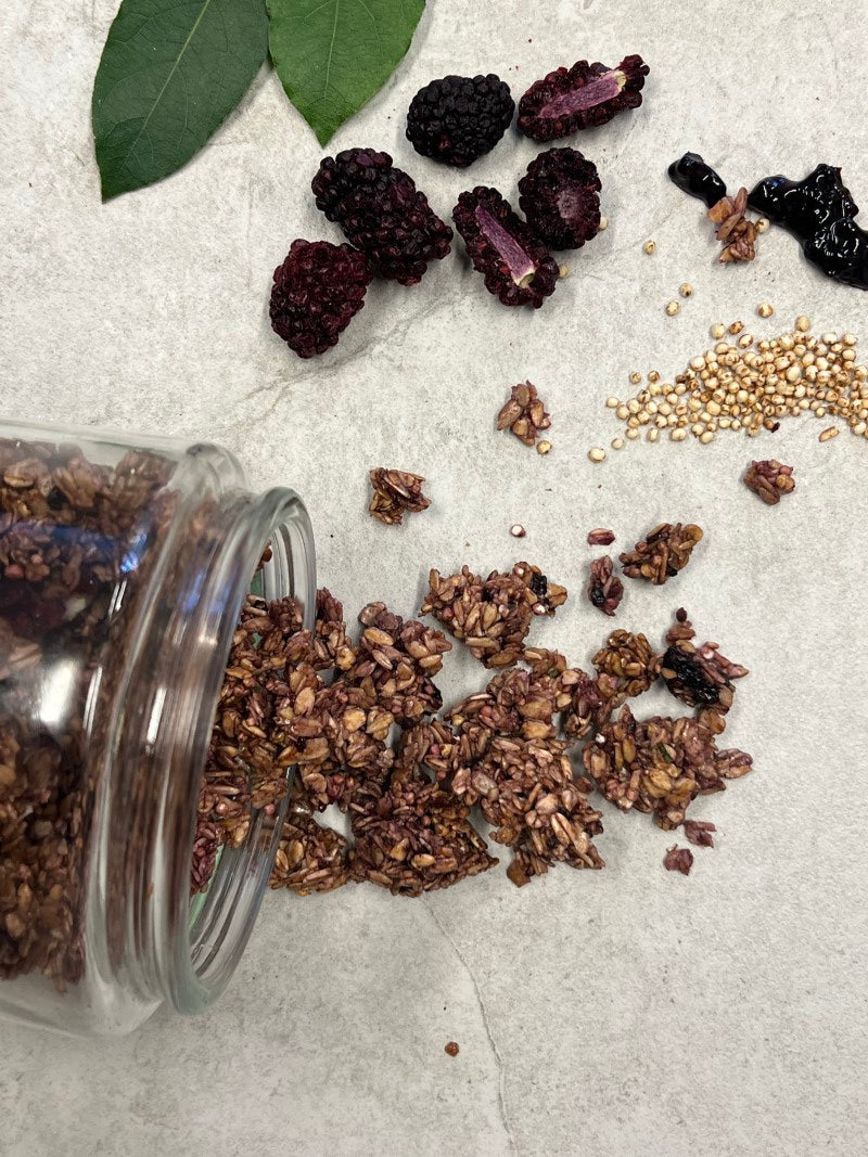Blackberry & Bay Leaf Granola