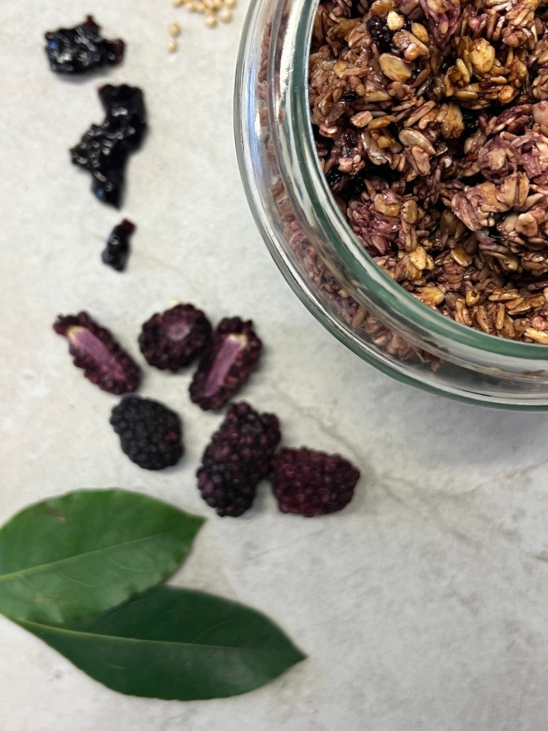 Blackberry & Bay Leaf Granola