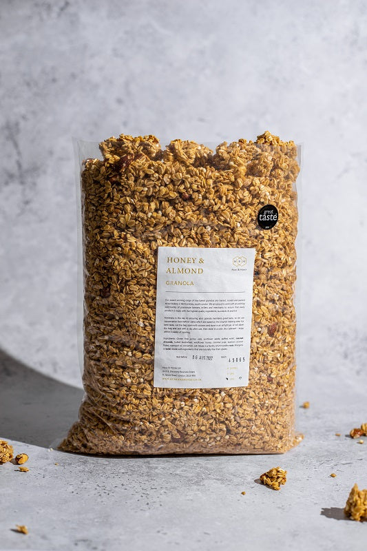 Honey & Roast Almond Granola - Husk & Honey London