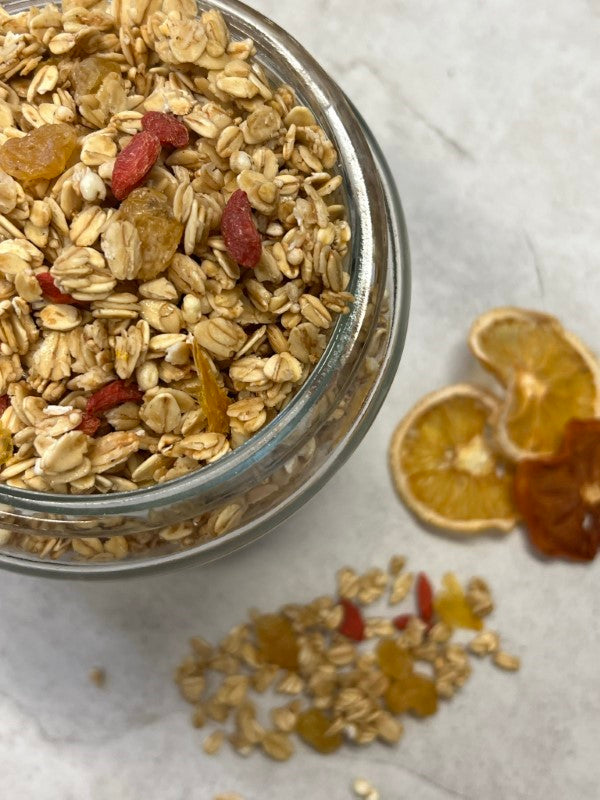 Orange, Clove & Goji Berry Granola