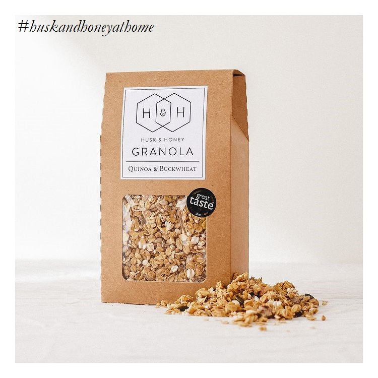 Quinoa & Buckwheat Granola - Husk & Honey London