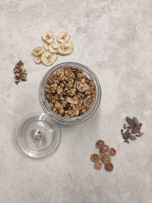 Pecan, Chocolate & Banana Granola