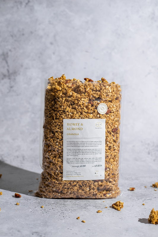 Honey & Roast Almond Granola - Husk & Honey London