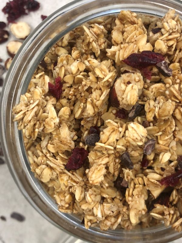Hazelnut & Cranberry Granola