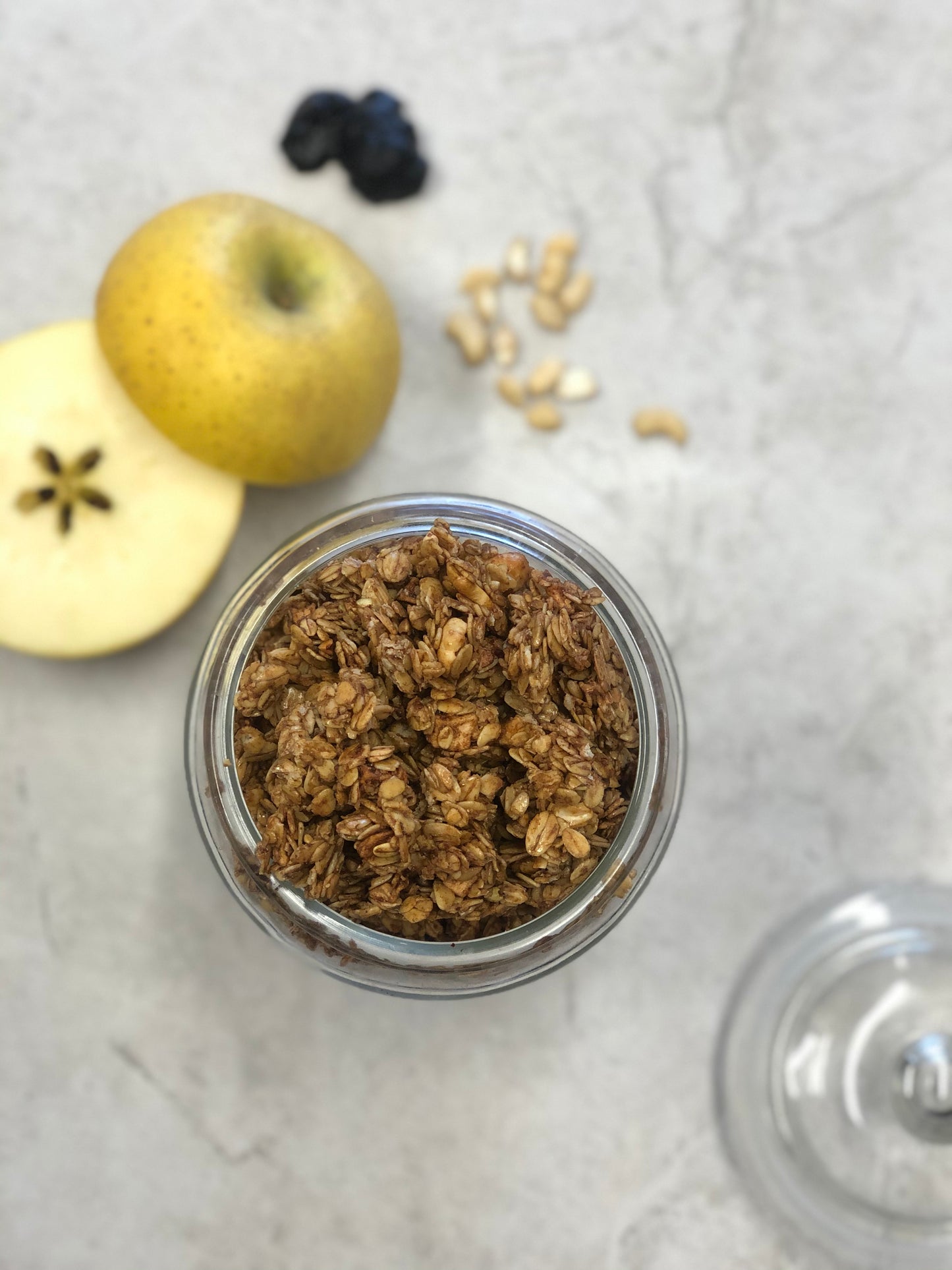 Sweet & Salty Miso Apple Granola
