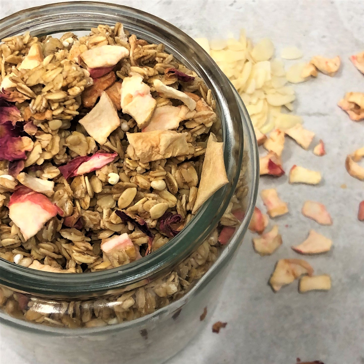 Rosewater & Apple Blossom Granola