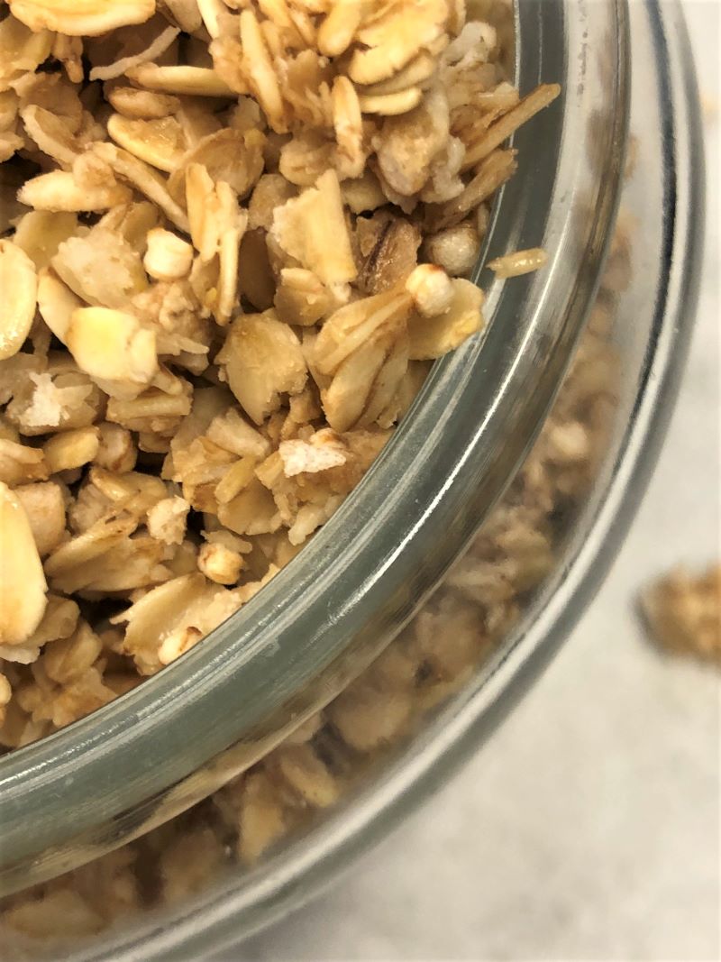 Peach & Nectarine Crisp Granola