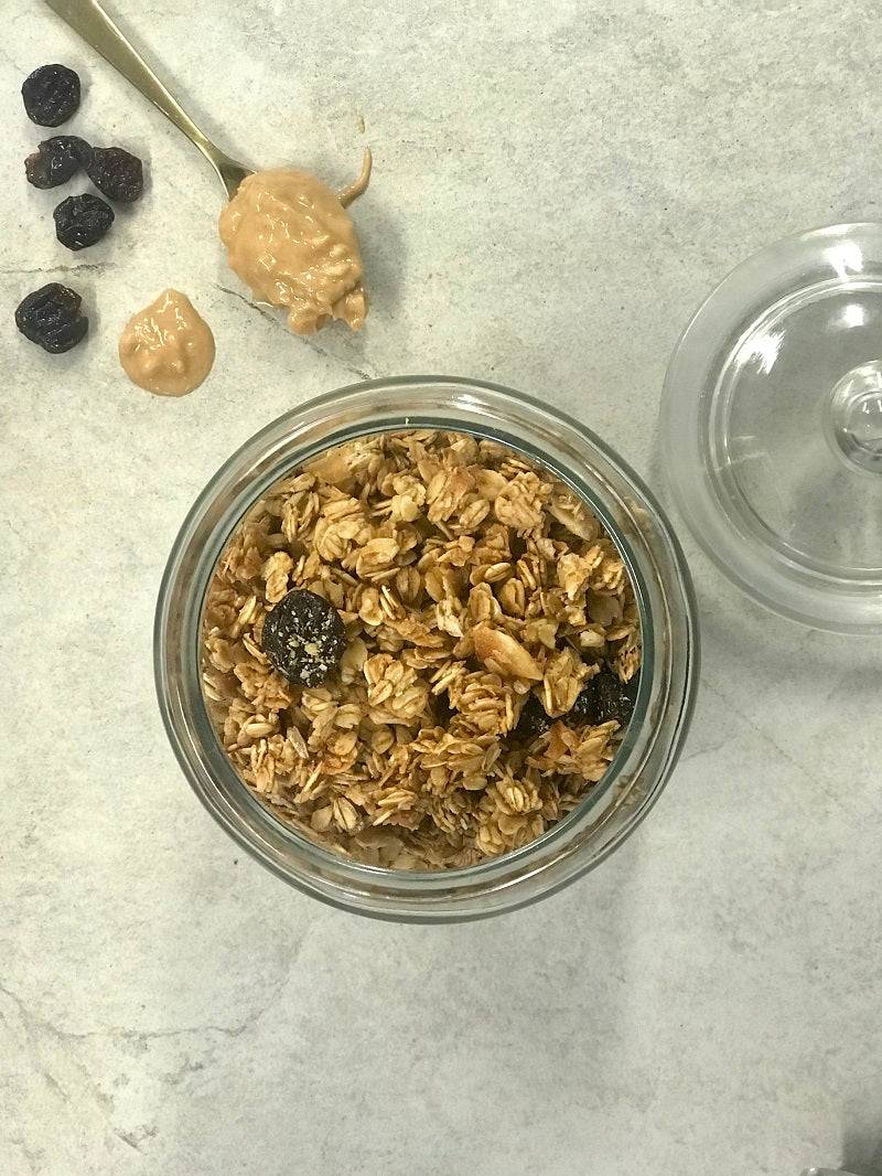 Peanut Butter & Cherry Granola
