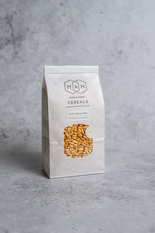 Puffed Brown Rice - Husk & Honey Granola London