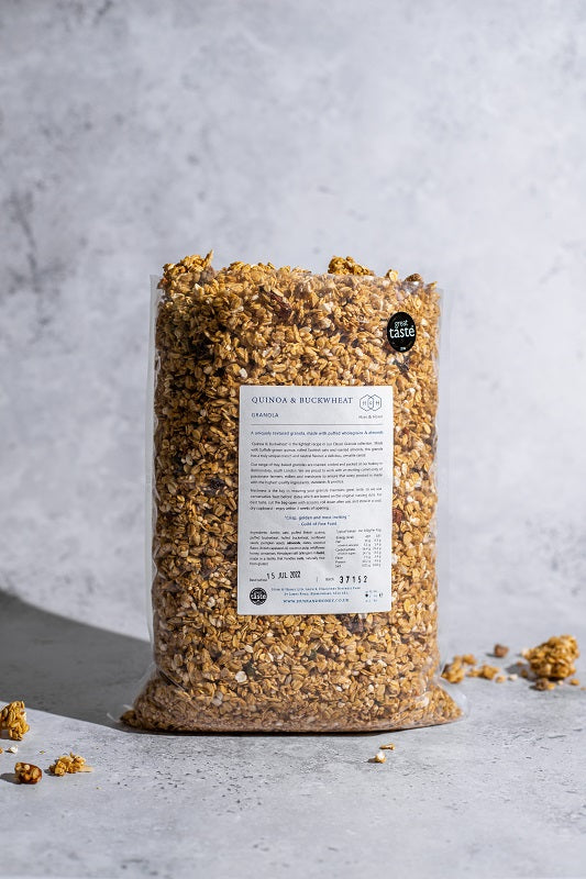 Quinoa & Buckwheat Granola - Husk & Honey London