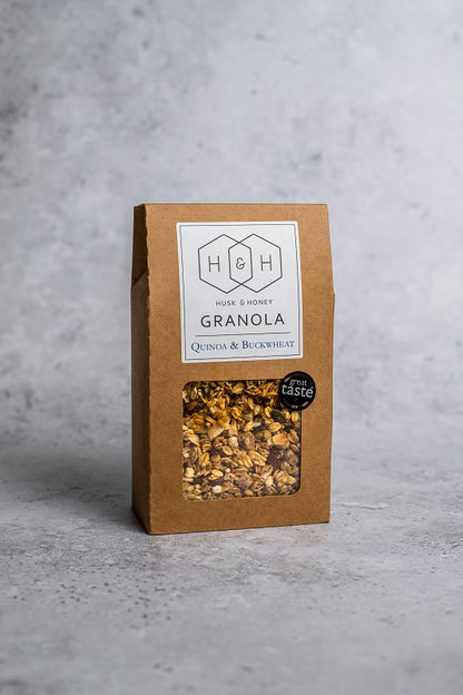 Quinoa & Buckwheat Granola - Husk & Honey London