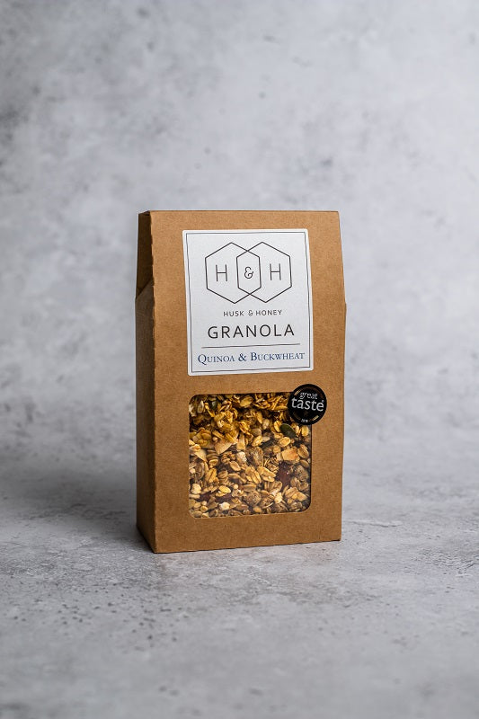 Quinoa & Buckwheat Granola - Husk & Honey London