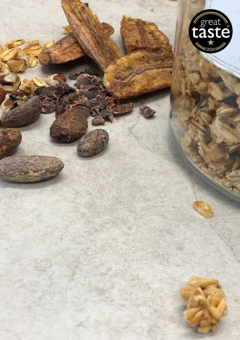 Maple, Pecan & Roast Banana Granola