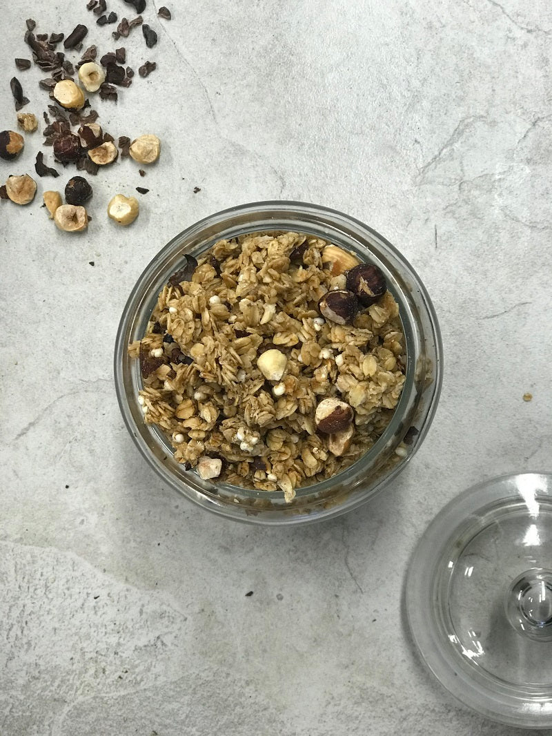 Roast Hazelnut & Cacao Nib Granola