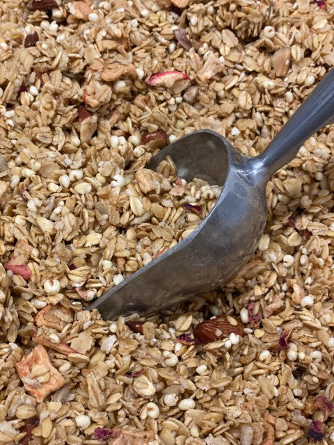 Rosewater, Apple & Almond Granola