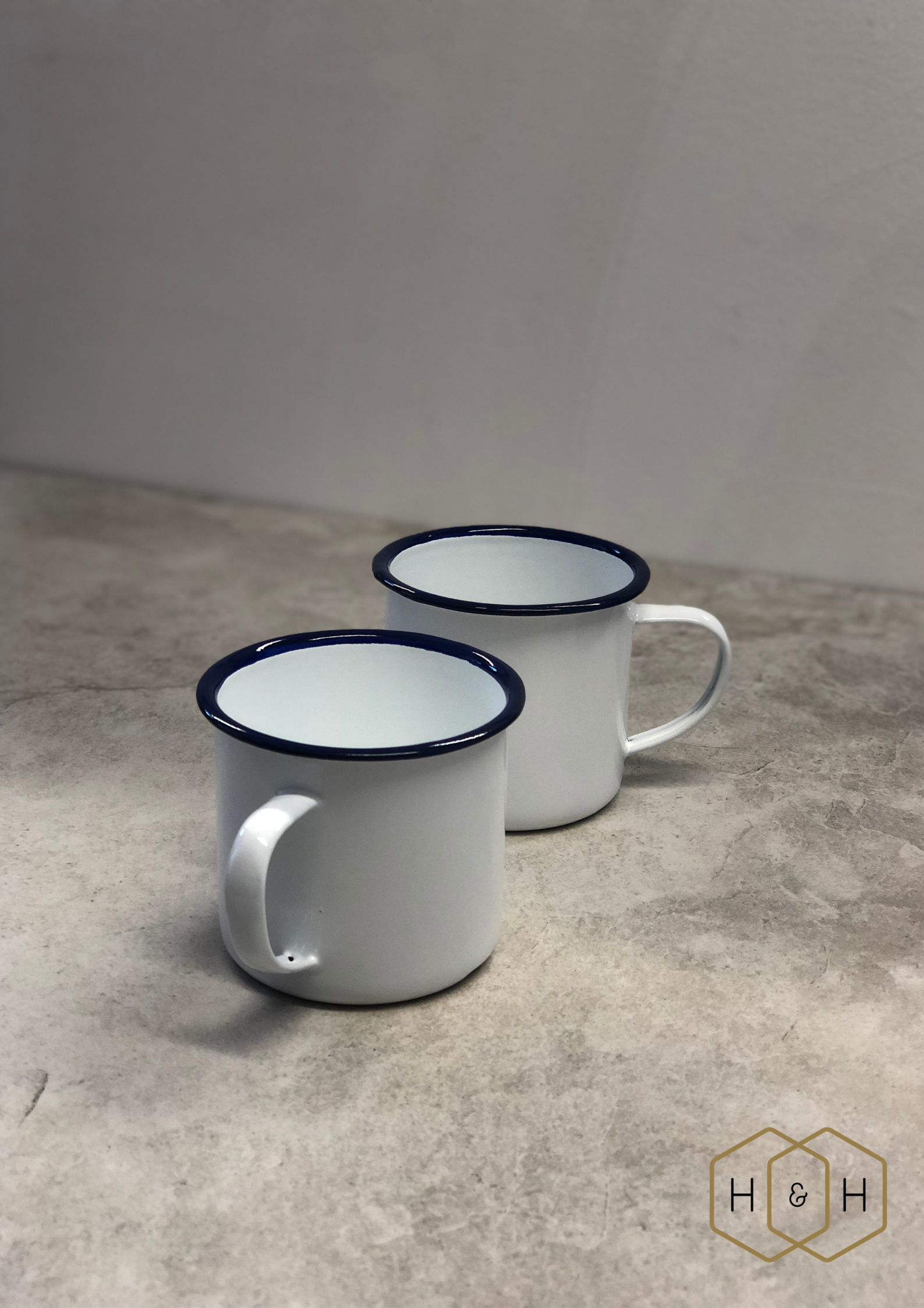 Classic Enamel Mug - Husk and Honey London Granola