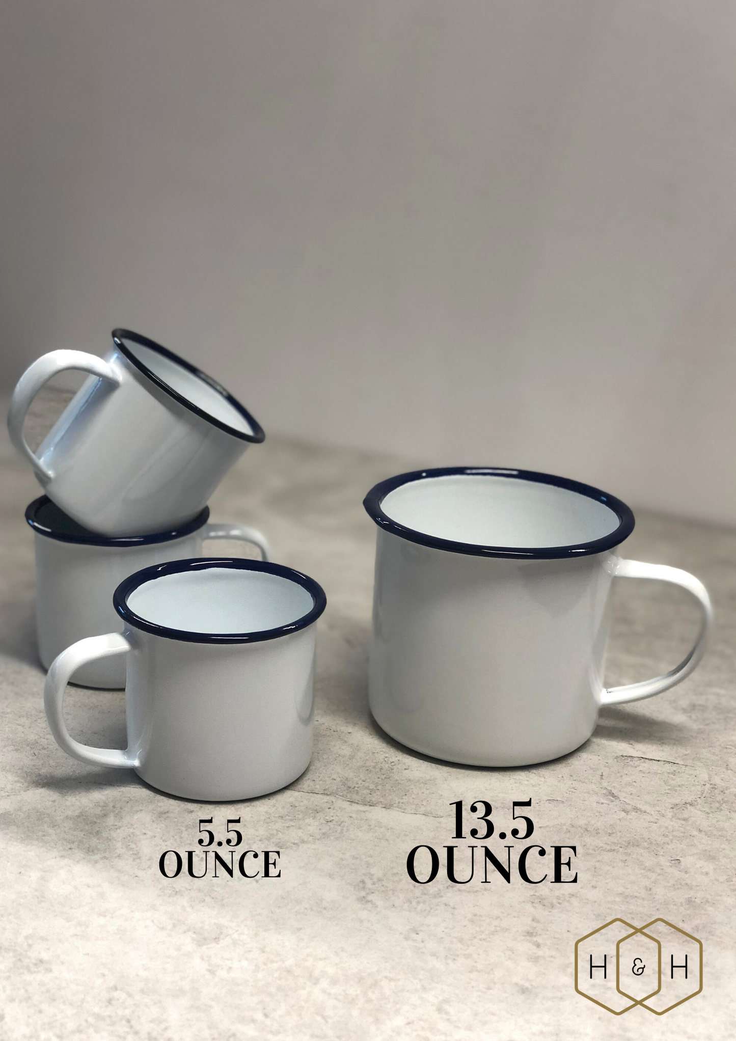 Classic Enamel Mug - Husk and Honey London Granola