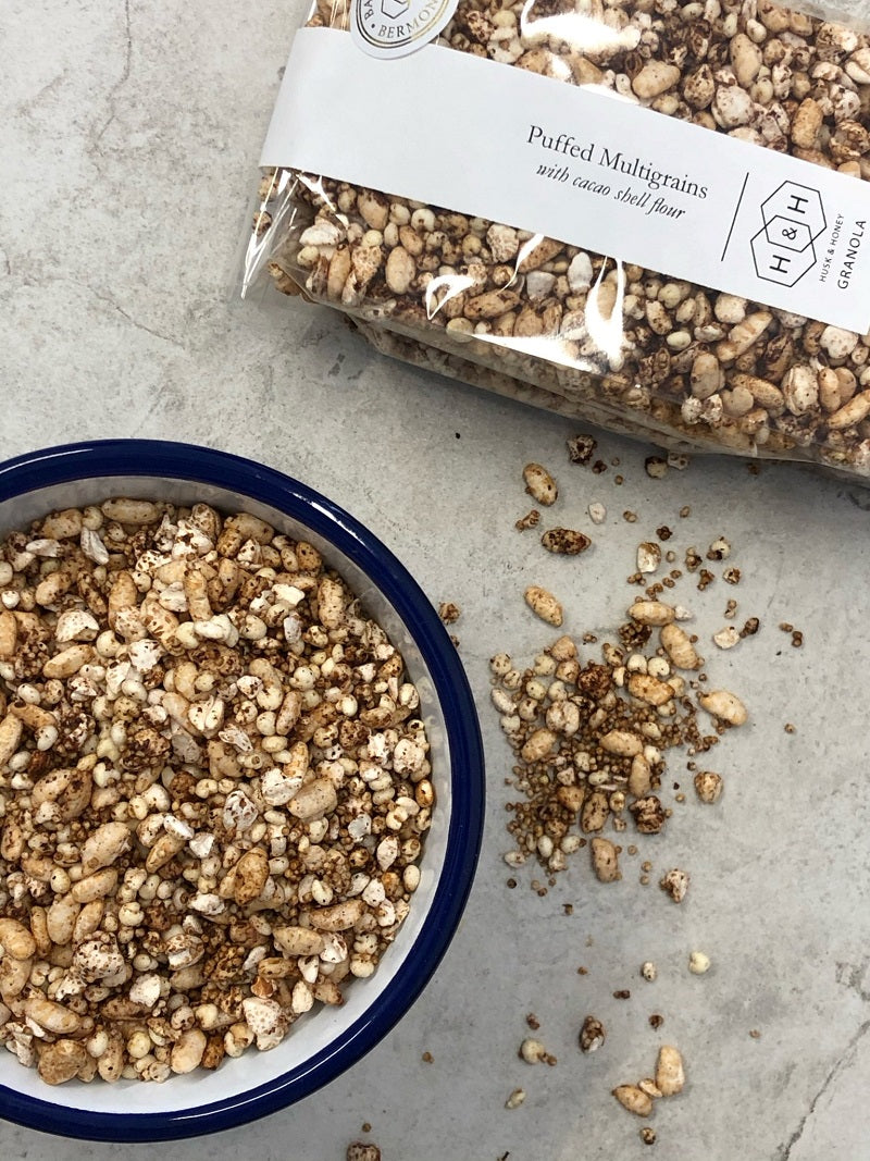 Puffed Multigrains - Husk & Honey Granola London