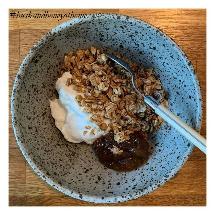 Chai Spiced Mulberry Granola - Husk & Honey London