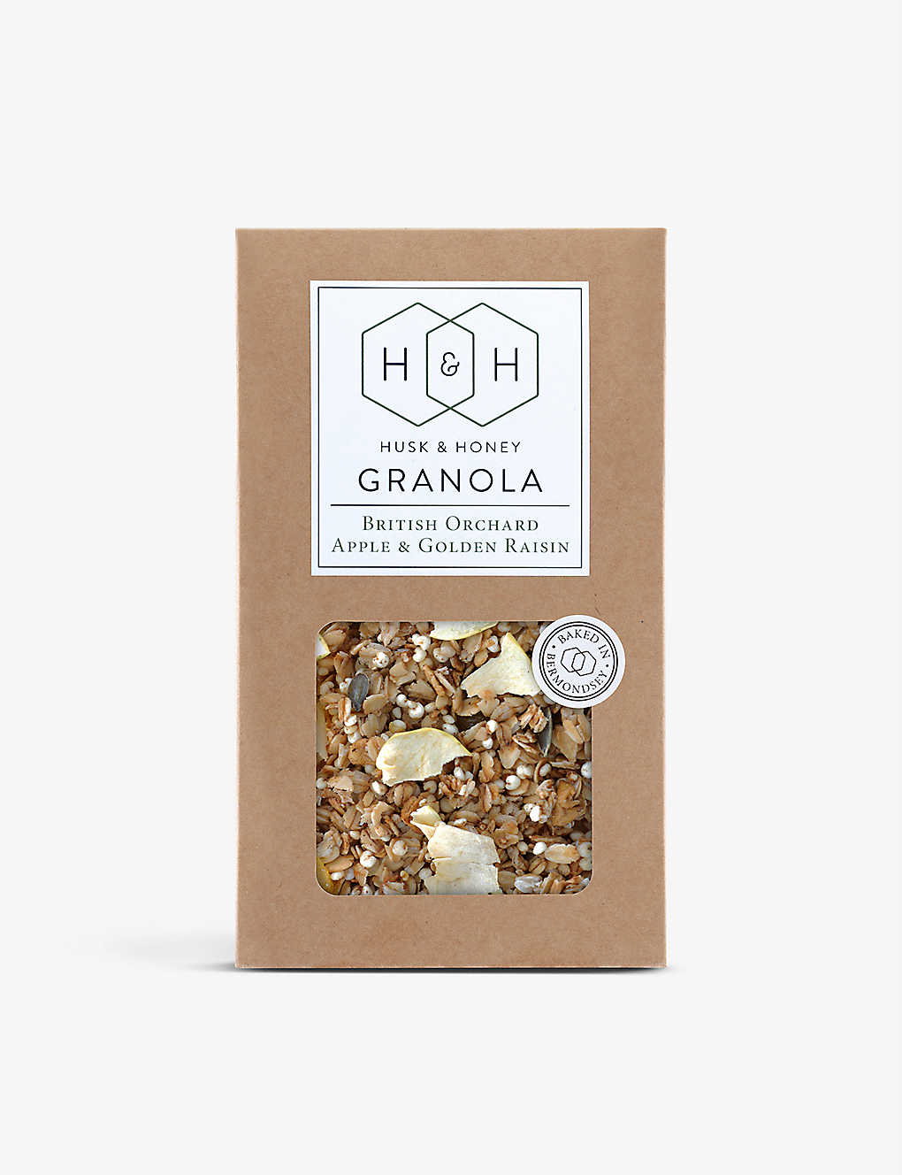 British Orchard Apple & Golden Raisin Granola - Husk & Honey London