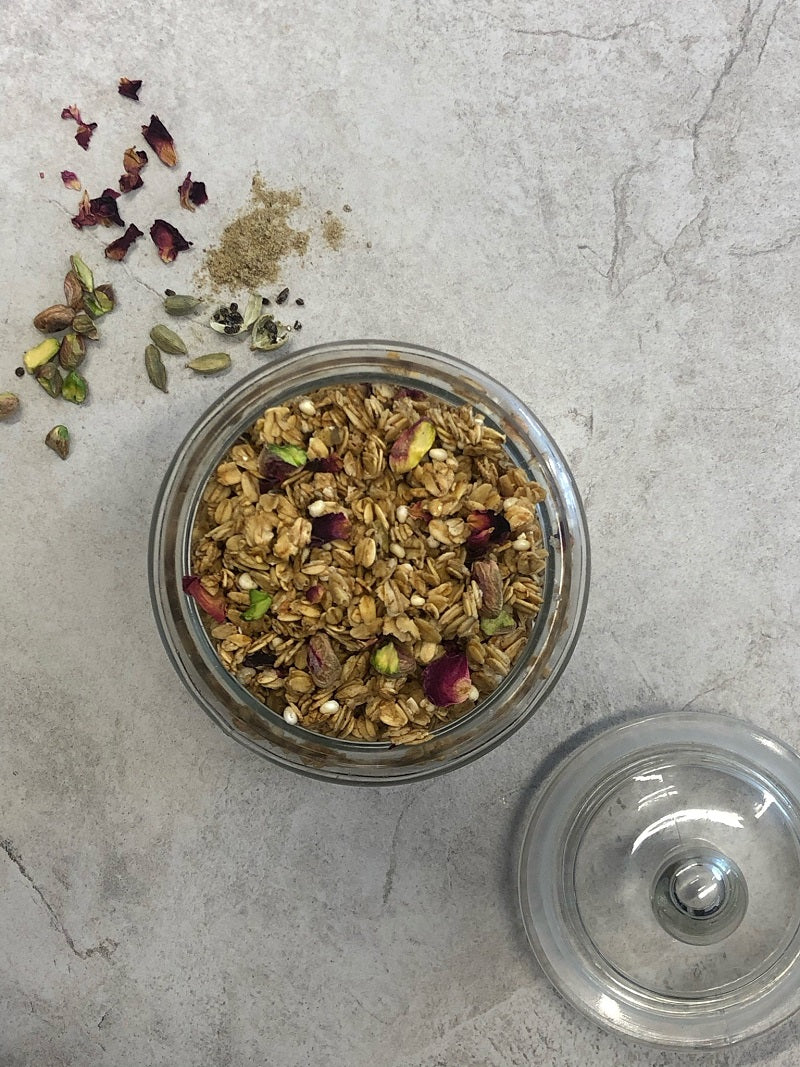 Rosewater & Cardamom Granola