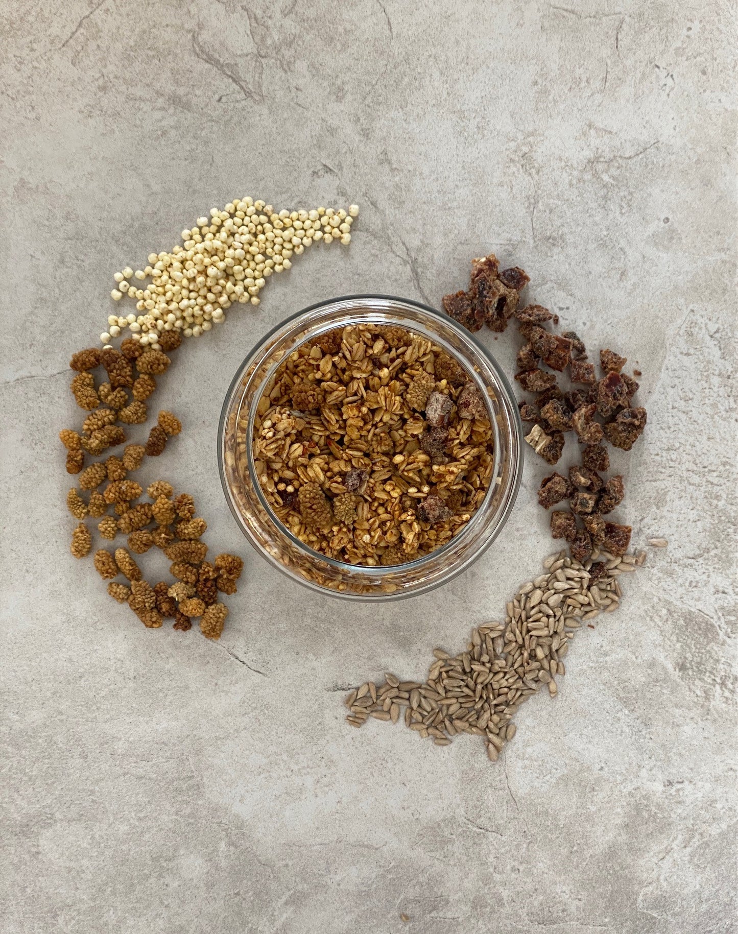 Mulberry & Date Granola