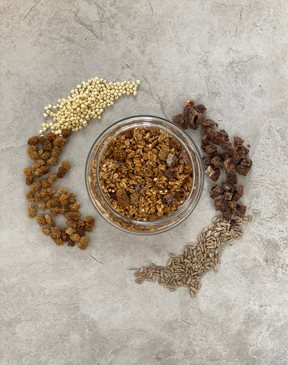 Mulberry & Date Granola