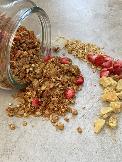 Strawberry & Shortbread Granola