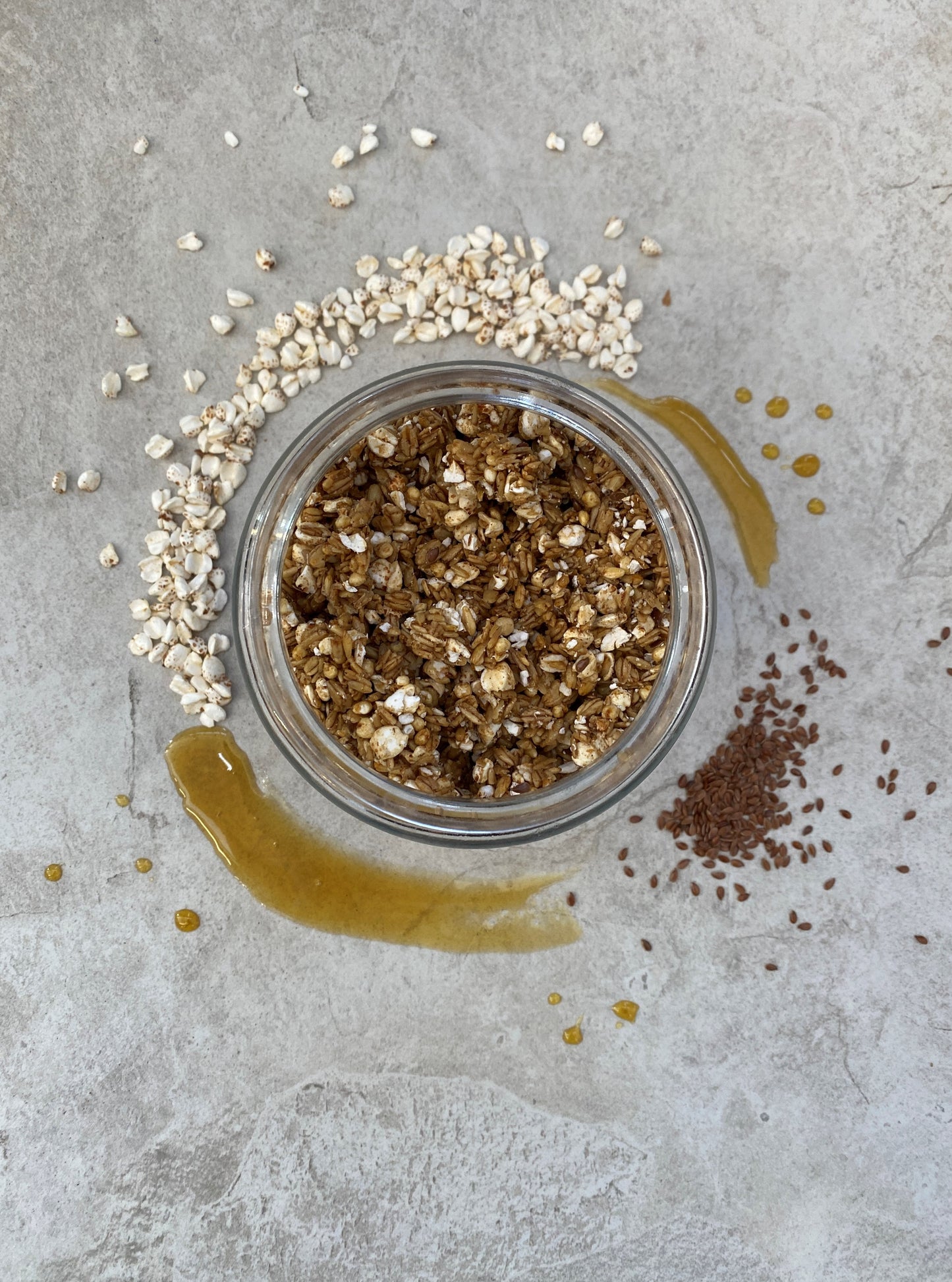 Dark Honey &  Buckwheat Granola