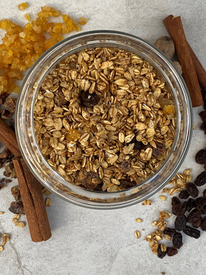 Hot Cross Bun Granola