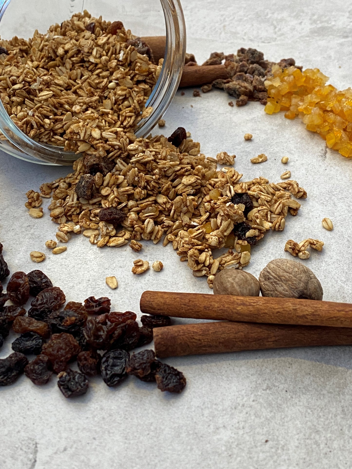 Hot Cross Bun Granola