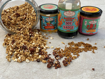 POON'S X HUSK & HONEY (Spicy Honey & Cashew Doubanjiang)