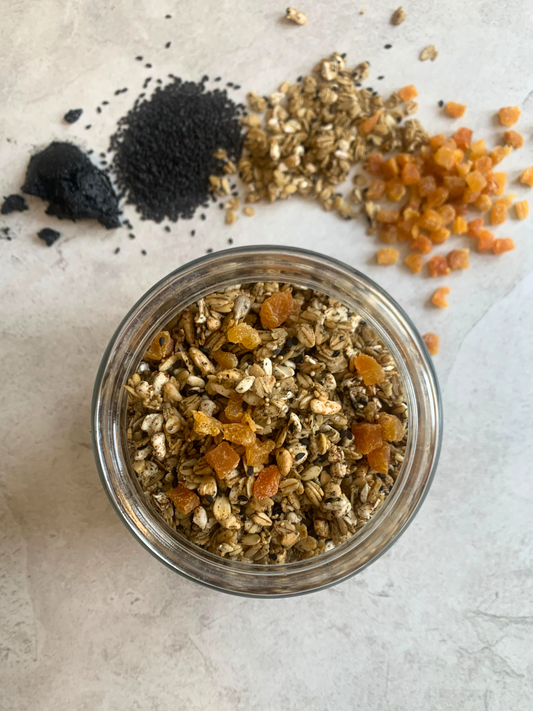 Black Sesame & Apricot Granola - JUST LAUNCHED ✨