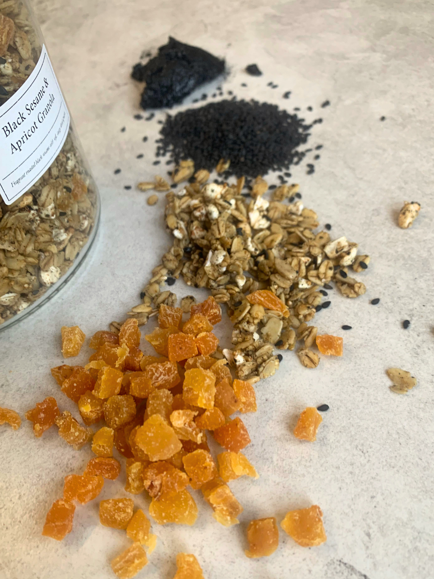 Black Sesame & Apricot Granola - JUST LAUNCHED ✨