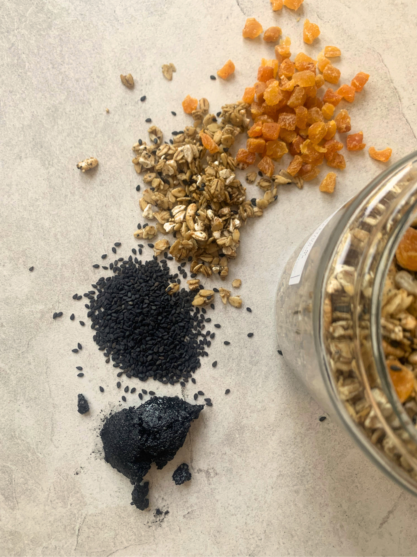 Black Sesame & Apricot Granola - JUST LAUNCHED ✨