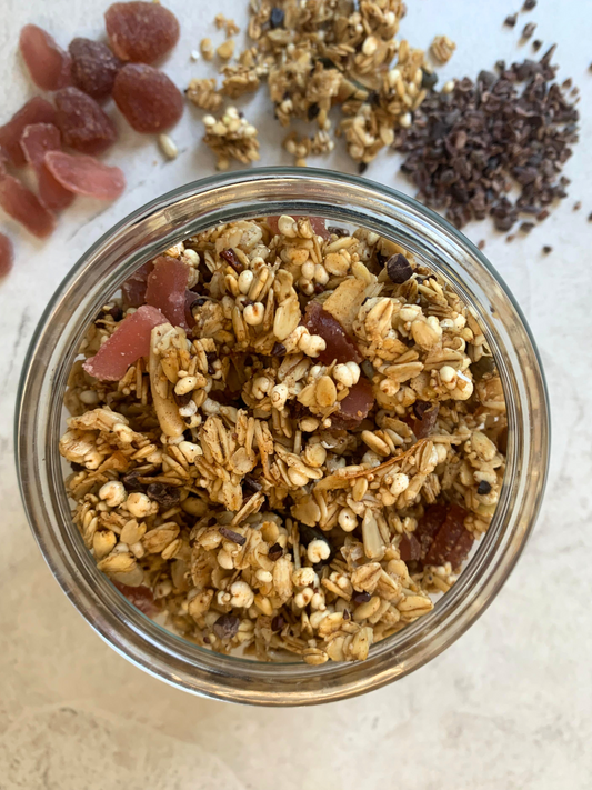 Cacao Nibs & Strawberry Granola - JUST LAUNCHED ✨