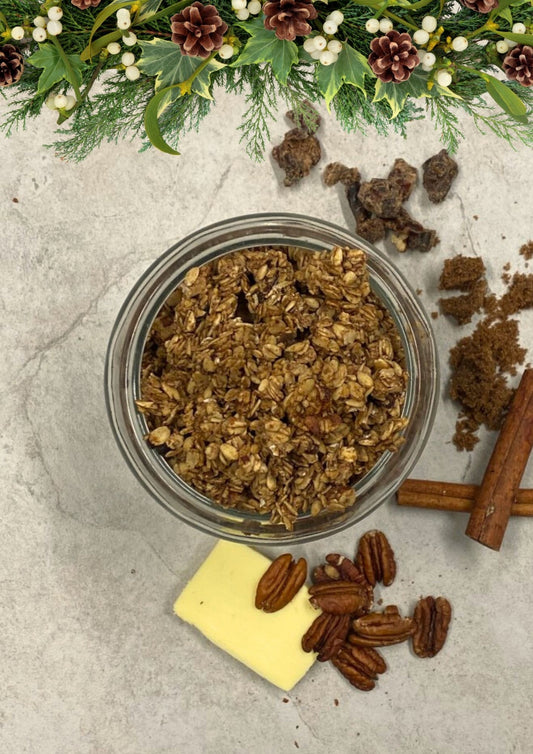 Sticky Date (Toffee!) Pudding Granola