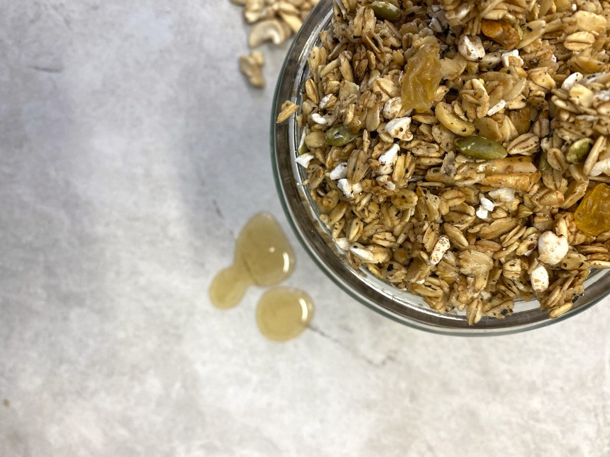 Honey & Green Tea Granola