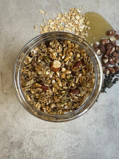 Green Tea, Honey & Almond Granola