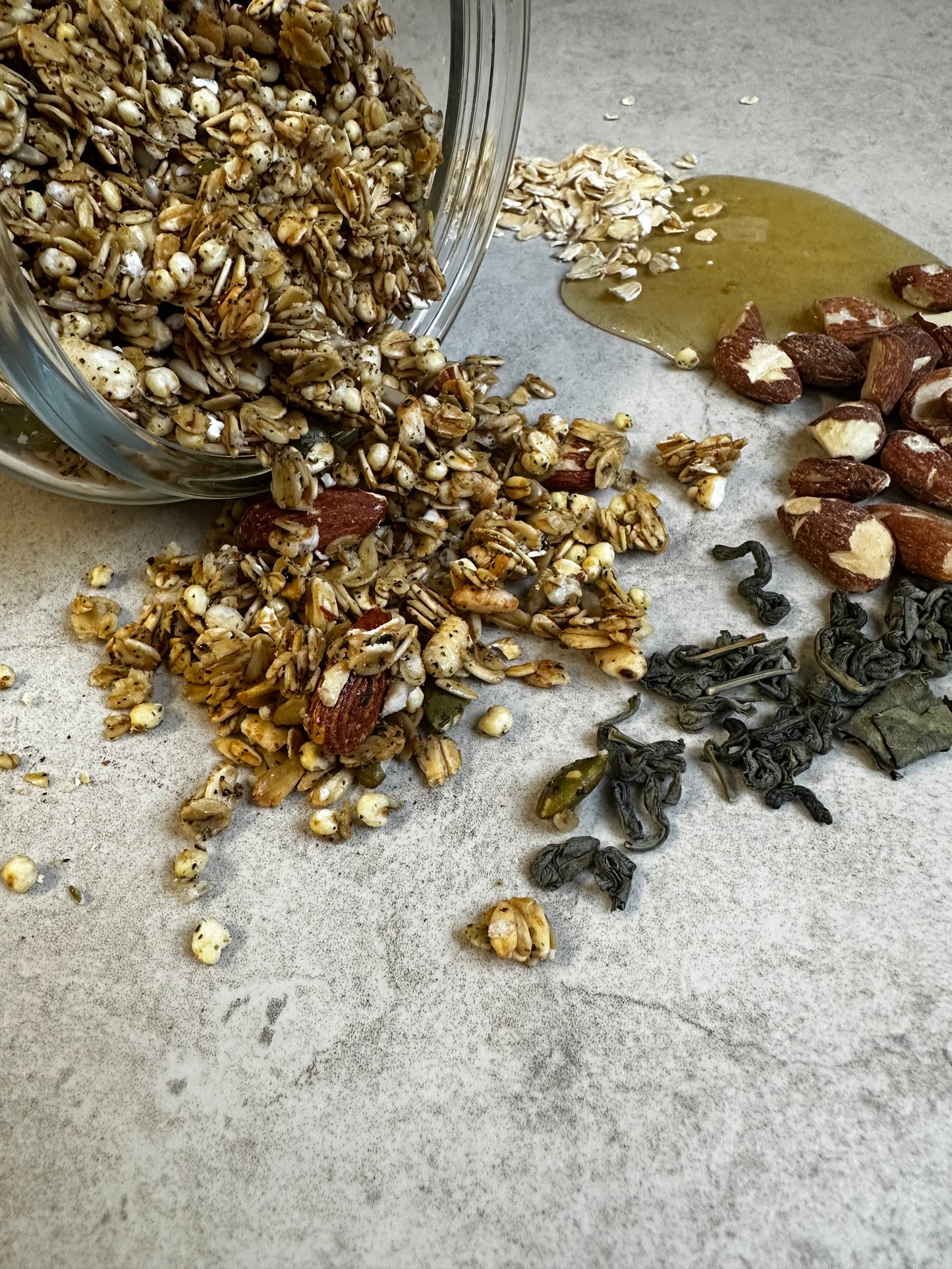 Green Tea, Honey & Almond Granola