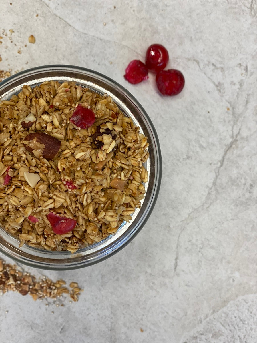 Cherry Bakewell Granola