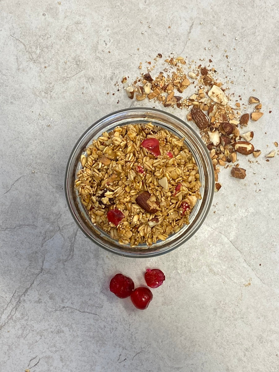 Cherry Bakewell Granola