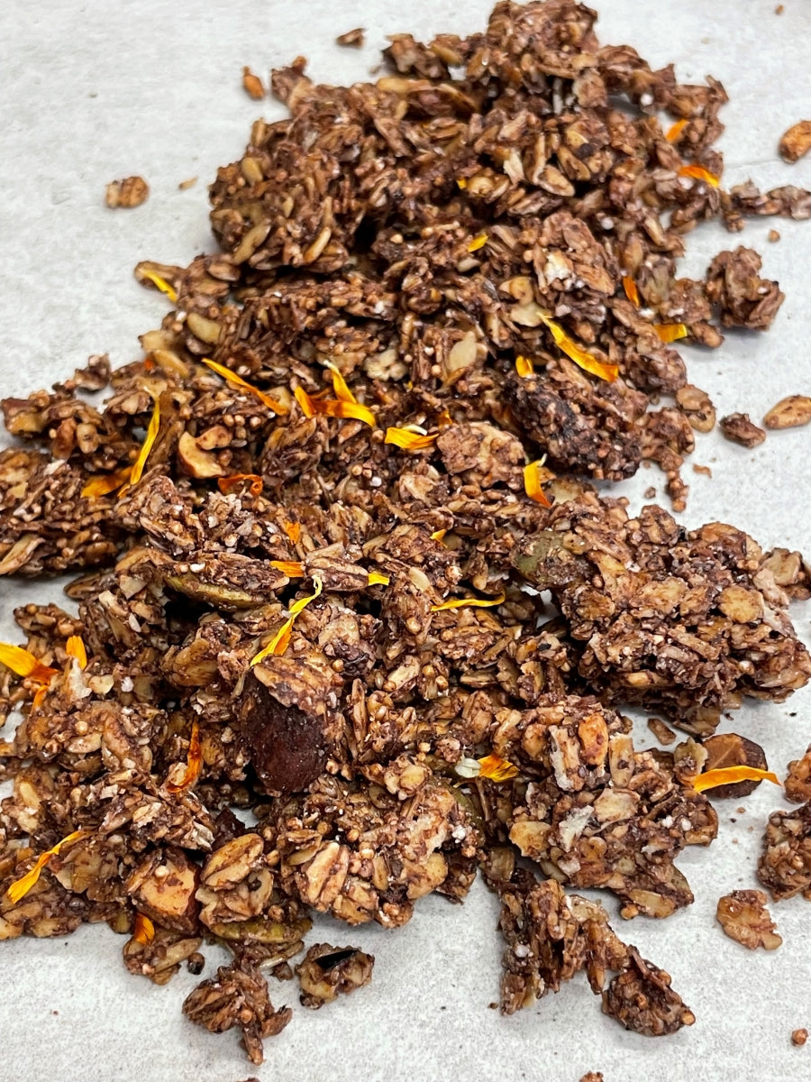 Mexican Chocolate Granola - Husk and Honey London 4