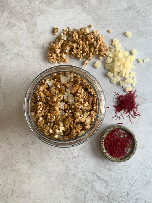 Saffron & Pineapple Granola